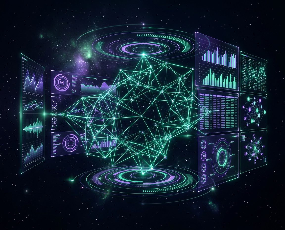 Luckypoker 智能数据中台 - AI驱动的企业决策分析系统